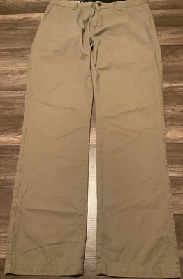 VOLCOM STONE FRICKIN MODERN FIT MONTY CHINO PANTS ( MENS 32 X 30 ) KHAKI TAN