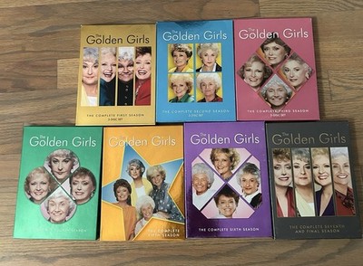 The Golden Girls Complete Series Seasons 1-7 DVD Box Set Betty White Rue Mcclan 