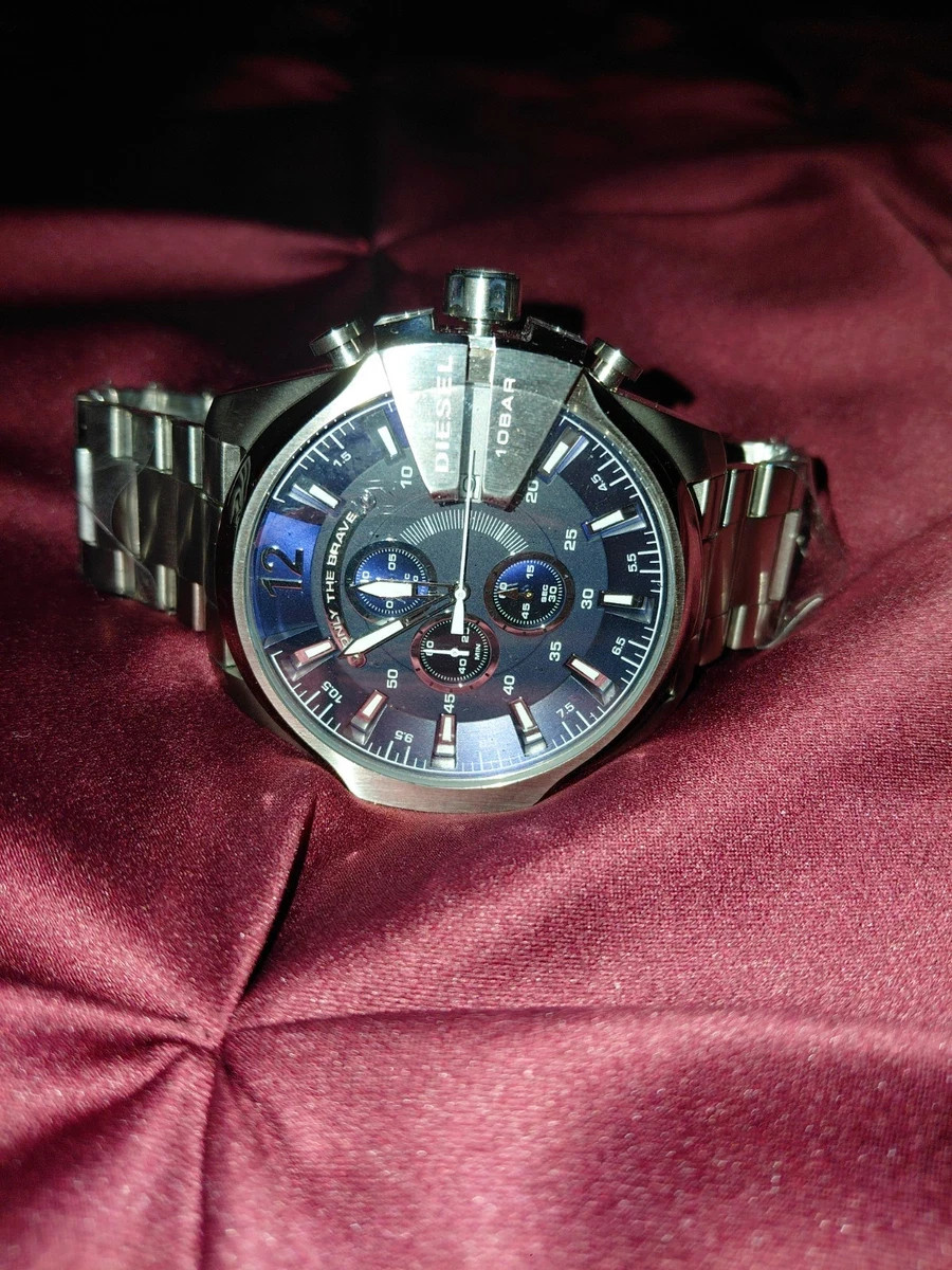 Diesel Mega Chief 54mm Stainless Steel Men's Wristwatch (DZ4328