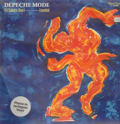 Depeche Mode Its Called A Heart - Extended BLUE VINYL Vinyl Single 12inch