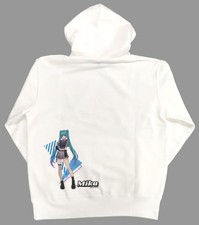 Hatsune Miku Big Size Sweatshirt Black L Size Japan