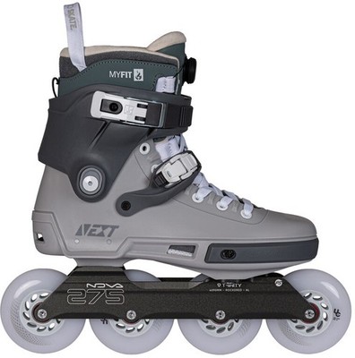 POWERSLIDE Inliner Inline Skates NEXT 80 PDS Inline Skate 2026 asphalt grey Free