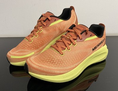 Merrell Herren Morphlite orange Trailrunning leichte Turnschuhe Größe 8,5 neu