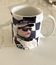 Vintage Dale Earnhardt Sr Coffee Cup Mug #3 Intimidator NASCAR 