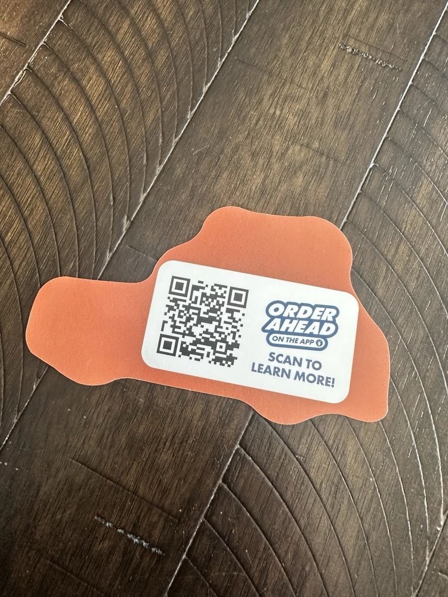 Dutch Bros Order Ahead QR Code Sticker Decal - Car & Dog, English, 1992