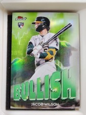 2025 Topps Finest Bullish Jacob Wilson #B-5