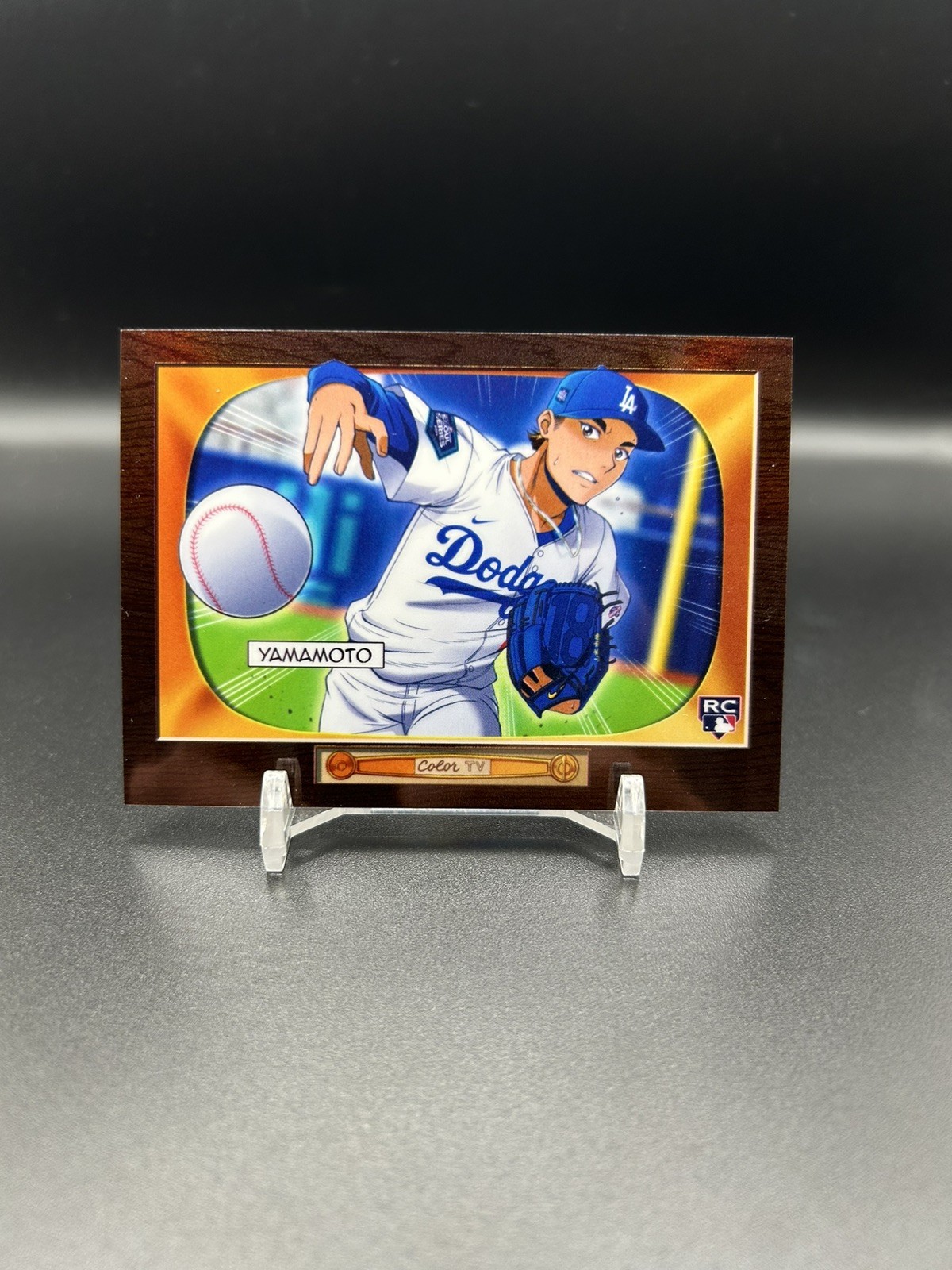 2024 Bowman's Best - 1955 Bowman Rookie Anime Yoshinobu Yamamoto #BA-16