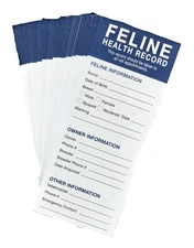 , Dog & Cat Health Record Booklets, Track Vaccinations, Exams, Deworming & Tr...