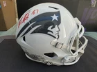 Rob Gronkowski Signed Full Size Helmet Salute To Service Replica Radtke Patriots