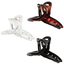 Thin Hair Clips Strong holding teeth interlocking Women butterfly Clips for t...