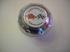 Corvette Aluminum Gear Shift Knob Chevrolet Chevy Vette White Logo Corvette Aluminum Gear Shift Knob Chevrolet Chevy Vette White Logo