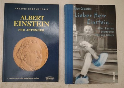 2 Albert Einstein Bücher im Paket 