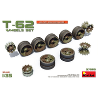 T-62 Wheels Set Kit 1:35 Miniart Kit Mezzi Militari -D- Neues Modell