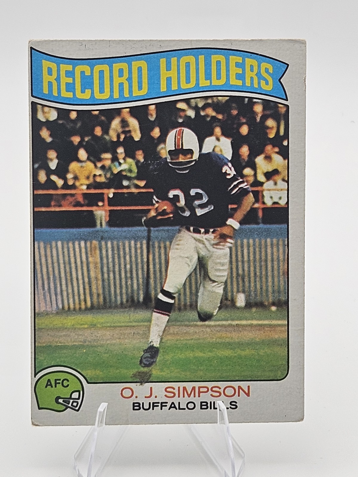 1975 Topps - O.J. Simpson #355 Buffalo Bills HOF