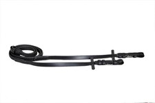 Horse English PVC Coated 9 Foot Rubber Grip Reins Buckle Ends 40MIR01