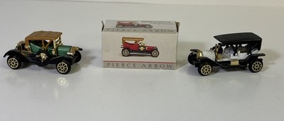 3 VTG Readers Digest Die-Cast Mini Cars ''T Ford'' Pierce Arrow 302, 304, 305