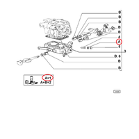 Kit ÜBerholung Vergaser Fiat Tipo - Uno - Tempra Original 9943647