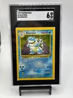 1999 Pokemon BASE UNLIMITED 2/102 BLASTOISE Holographic Card SGC Graded 6 EX/NM