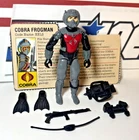 GI Joe Eel Eels 1985 v1 *100% COMPLETE w/File Card, Near Mint!* Cobra Vintage
