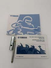 2004-2009 Yamha Vino 125 Owners Manual / Riding Tech Book / Spark Plug Wrench