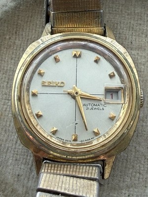 SELTEN 60er Jahre Seiko 21J Automatik Lady Japan 2516-0040 läuft