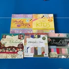 DCWV Card Stock 5 Booklet Collection 372 Sheets! Christmas Winter Kids More! ￼