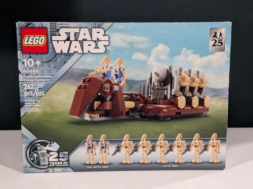 LEGO Star Wars 40686 Trade Federation Troop Carrier, 25th Anniversary Sealed