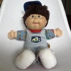 Vintage Cabbage Patch Kids Boy Brown Hair And Eyes 1990's Read Description