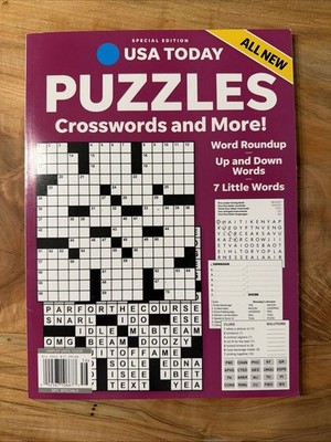 Puzzles: USA TODAY Magazine 2025 ~ CROSSWORDS AND MORE ~ 7 LITTLE WORDS