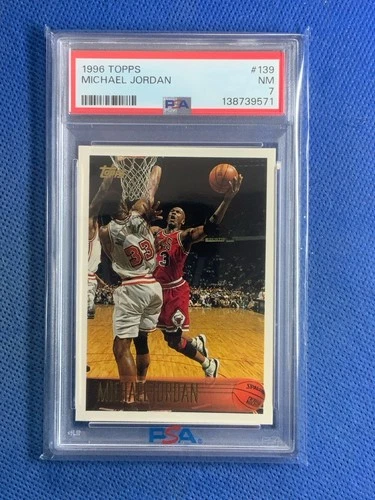 1996 Topps Michael Jordan #139 PSA 9