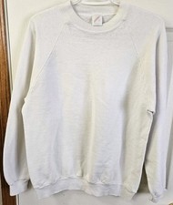 Jerzees Sweatshirt Women's Size Large White