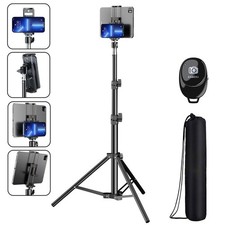 Tablet Phone Tripod Selfie Stick, Cell Phone Tripod Stand Holder for iPhone iPad