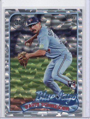 2024 Topps Series 2 - 1989 Topps Baseball Mega Box Foilboard Davis Schneider...
