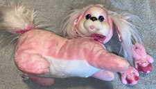 Hasbro Puppy Surprise Plush Dog Pink White with 2 Babies Stuffed Animal