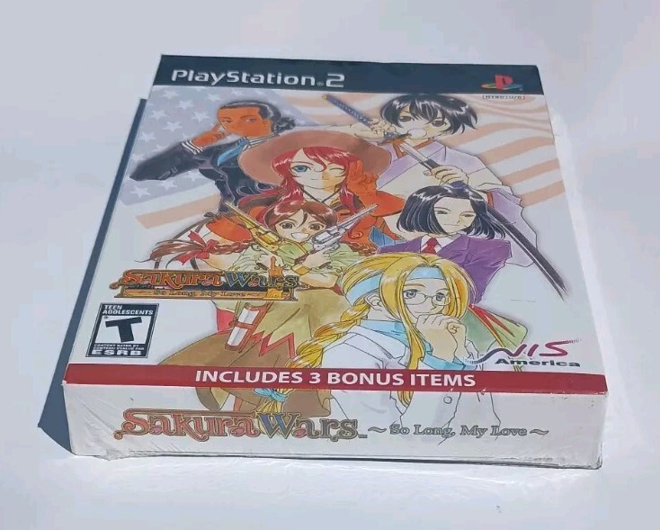 Sakura Wars: So Long, My Love Premium Package PS2 BRAND NEW