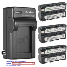 Kastar Battery AC Wall Charger for Sony NP-F550 Sony DSR-250 DSR-300 DSR-PD100