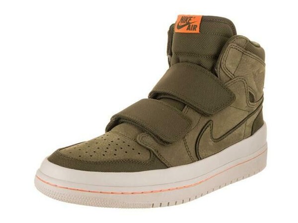jordan 1 retro high double strap olive canvas