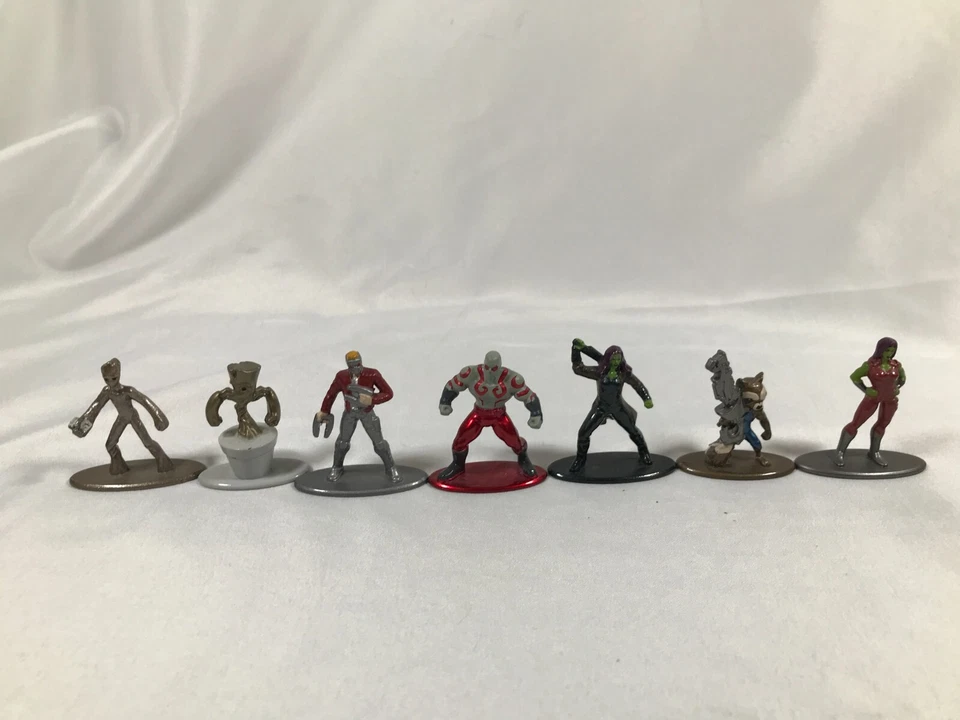 Jada Nano Metalfigs漫威漫画复仇者蜘蛛侠迷你玩偶25件套 — 第 2/4 张图片