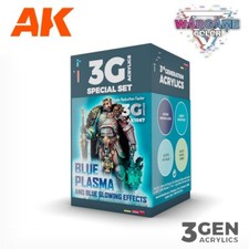 AK Interactive: Blue Plasma and Glowing - Wargame Color Paint Set - AK1067