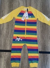 ADIDAS X DISNEY MICKEY MOUSE BODYSUIT HR9484 KIDS 4t NWT