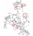 Audi A6 C7 Front Control Arm-Trailing Bush kit 4G0407183A, 4E0407181B, 8K0407182