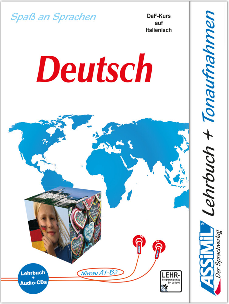 Thumbnail - Assimil Il Tedesco Collana Senza Sforzo: Lehrbuch, M. 4 Audio-cds