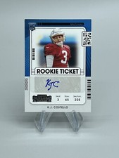 KJ COSTELLO 2021 CONTENDERS ROOKIE TICKET AUTO RC SP CHARGERS