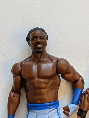 Lot of 3 WWE The New Day Elite Mattel Action Figure Wrestling Kofi