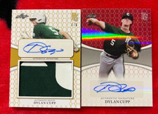 DYLAN CUPP 2022 PERFECT GAME PATCH AUTO # 1/6 and AUTO # 1/1 BOSTON RED SOX