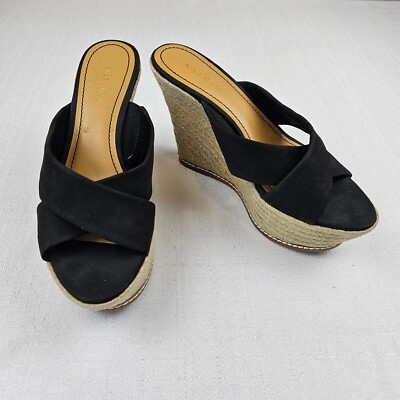 NINE WEST Espadrille Womens 8M Wedge Slip On Platform