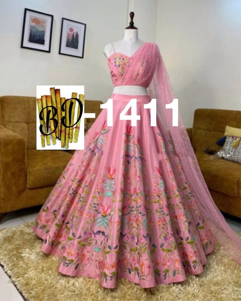 Gown lehenga best sale chunni