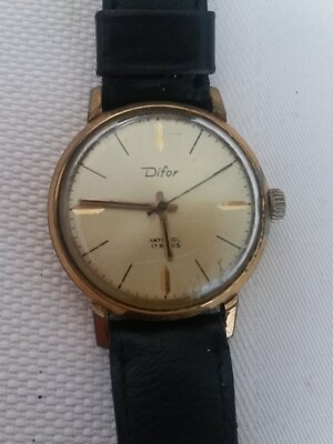 Vintage Difor Antichoc 17 Jewels Uhr. Funktioniert | eBay  