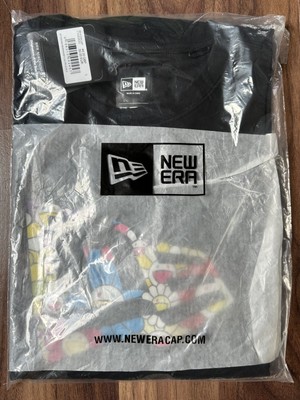 New Era x Takashi Murakami T-Shirt Tshirt Tee Gr. L Schwarz Black Neu