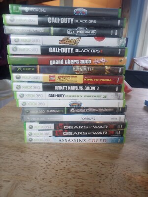 Xbox 360 Game Cases and inserts only